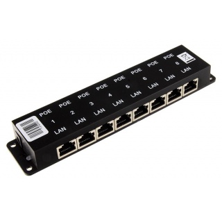 Adapter POE 8 portów RJ45 