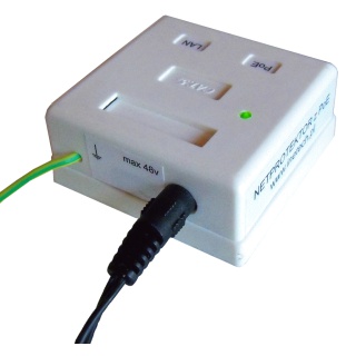 Adapter PoE z Netprotectorem