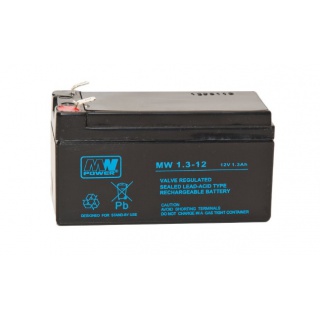 Akumulator MW Power MW 1,3 Ah 12V