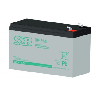 Akumulator SSB 9 Ah 12V