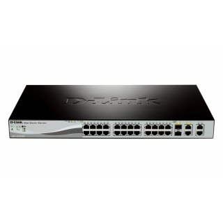 D-link DES-1210-28P 24xFE/PoE, 2xGE, 2xCombo