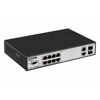 D-link DES-3200-10 L2, 8x10/100, 1xCombo1000/sfp, 1xSFP