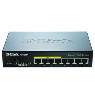 D-Link DGS-1008P 4xGE, 4xGE/PoE