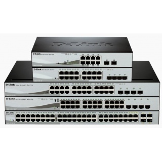 D-Link DGS-1210-08P 8xGE/PoE, 2xSFP