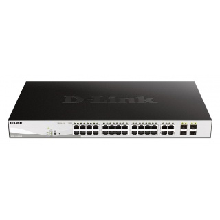 D-Link DGS-1210-28P 24xGE/PoE, 4xCombo