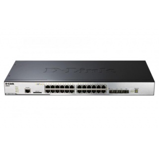 D-Link DGS-3120-24TC 20xGE, 4xCombo, stack