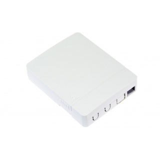Gniazdo klienckie FTTH 2xSC z tacką v2 