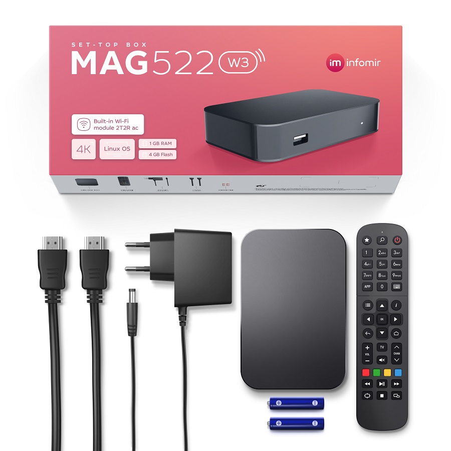 Infomir MAG522 w3 STB Infomir MAG522 w3 STB