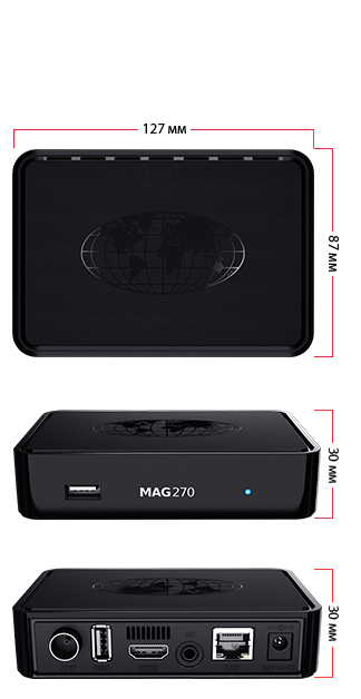 IPTV set-top box MAG-275 IPTV set-top box MAG-275