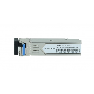 Medium moduł SFP 1.25G LC WDM 3km 1310/1550 DDM