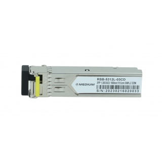 Medium moduł SFP 1.25G LC WDM 3km 1550/1310 DDM