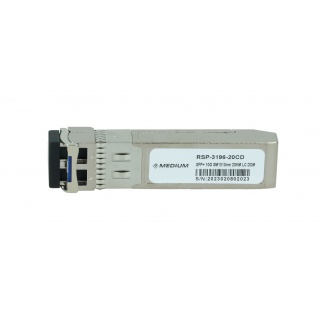 Medium moduł SFP+ 10G LC dual SM 20km 1310 nm DDM