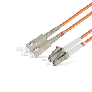 Medium patchcord MM DX 50/125 sc/upc-lc/upc 0,5m