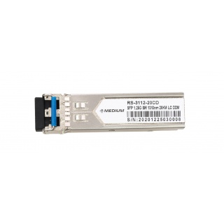 Medium* SFP 1.25G, SM LC, dual 20km TX1310