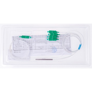 Medium* splitter PLC 1/4 SC/APC, 1m