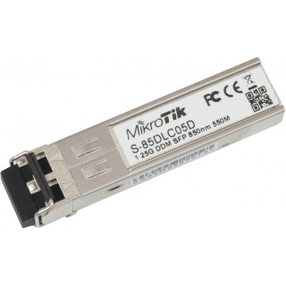 MikroTik S-85DLC05D 1.25G MM 550m 850nm