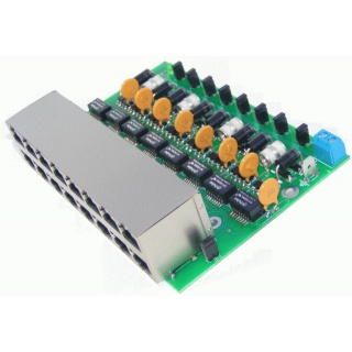 N29 Netprotector z PoE 1Gb Rack -moduł 8 portowy