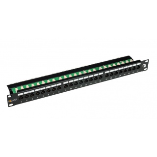 Patch panel Solarix 24 x RJ45 CAT6 UTP