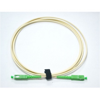 Patchcord EZ-BEND 3.0mm simplex, 9/125 SC/APC-SC/APC 20m biały