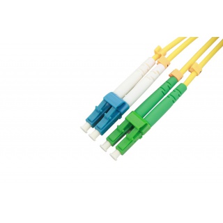 Patchcord LC/APC-LC/UPC, duplex, 1m