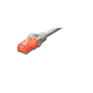 Patchcord UTP Kat.6 1m szary 