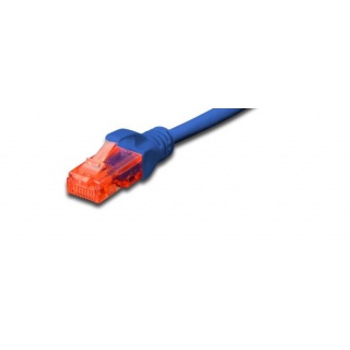 Patchcord UTP Kat.6 2m niebieski