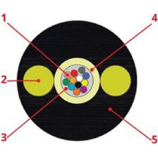 Piomar Światłowód A-D(ZN-2P)2Y-12E 0,3/1,0kN