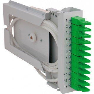 Przełącznica modułowa Vertical - moduł 12 SC Simplex v.2