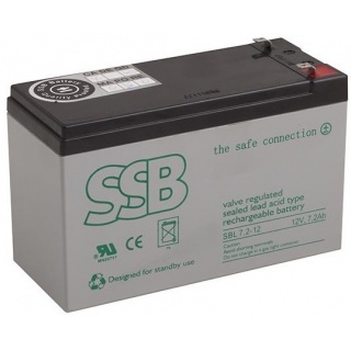Akumulator SSB 7.2 Ah 12V