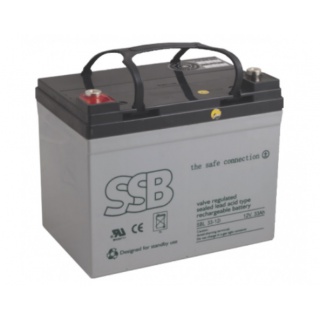 Akumulator SSB 33 Ah 12V