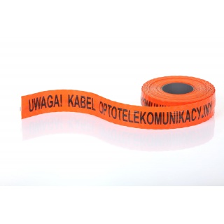 Taśma ostrzegawcza UKŚ z wkładką metalową rolka 250m / 10cm