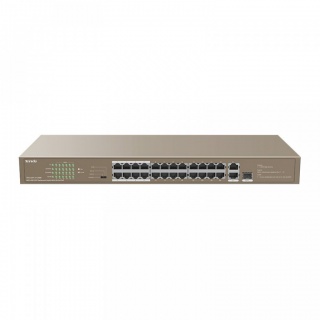 Tenda TEF1126P-24-250 24xFE/PoE, 2xGE, 1xSFP