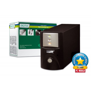 UPS Eco Line 1000VA Line Interaktive czarny