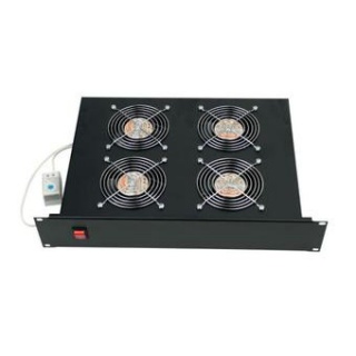 Wentylator rackowy z termostatem (4 wentylatory)