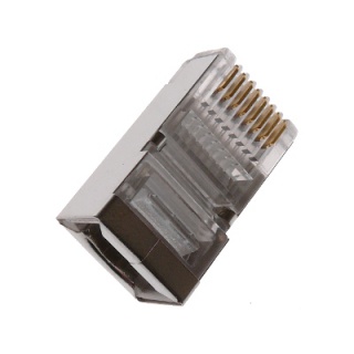 Wtyk RJ45 kat.5e FTP ekranowany op. 100szt